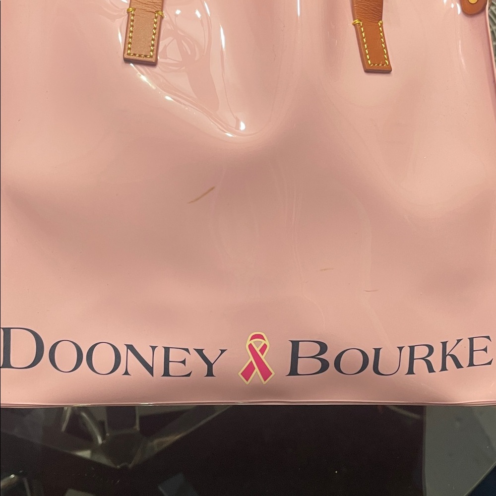 Dooney & Bourke Pink Tote Bag Breast Cancer Awareness - Picture 4 of 4